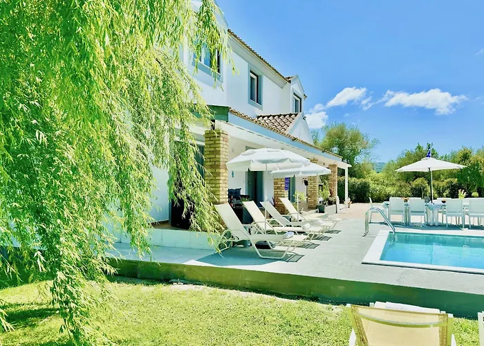 וילה Rubina Sidari With Private Pool By Dadovillas *