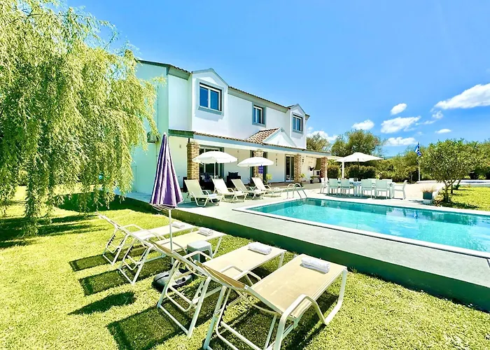 וילה Rubina Sidari With Private Pool By Dadovillas *
